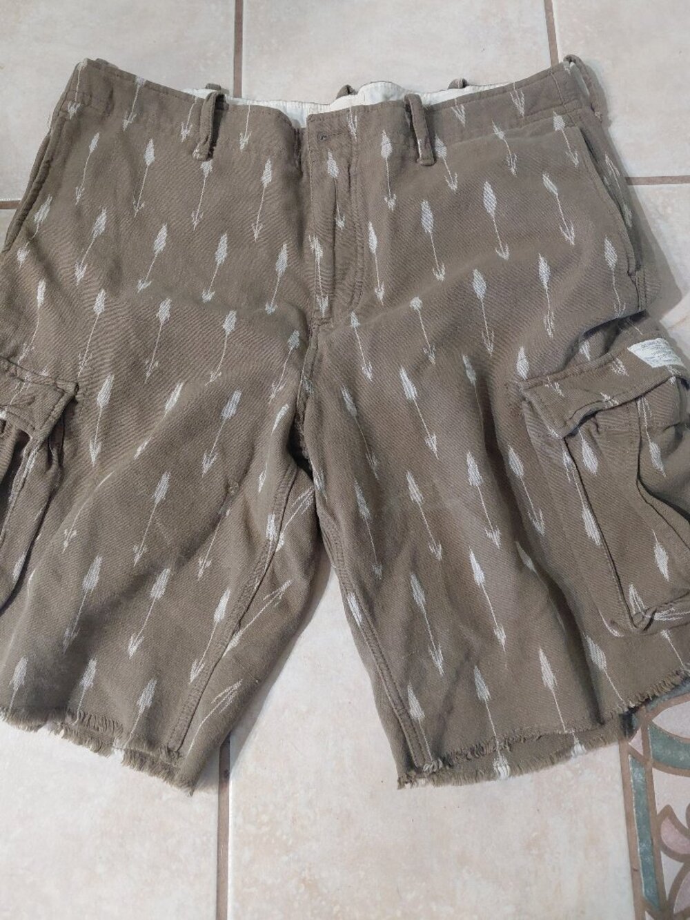 Ralph Lauren Denim and Supply Green Shorts Cargo Size 38 Mens